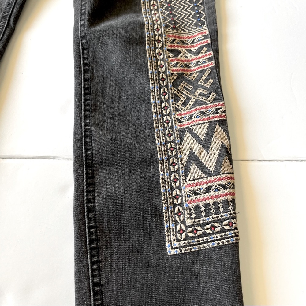 BDG Embroidered Black Jeans - Picture 6 of 13